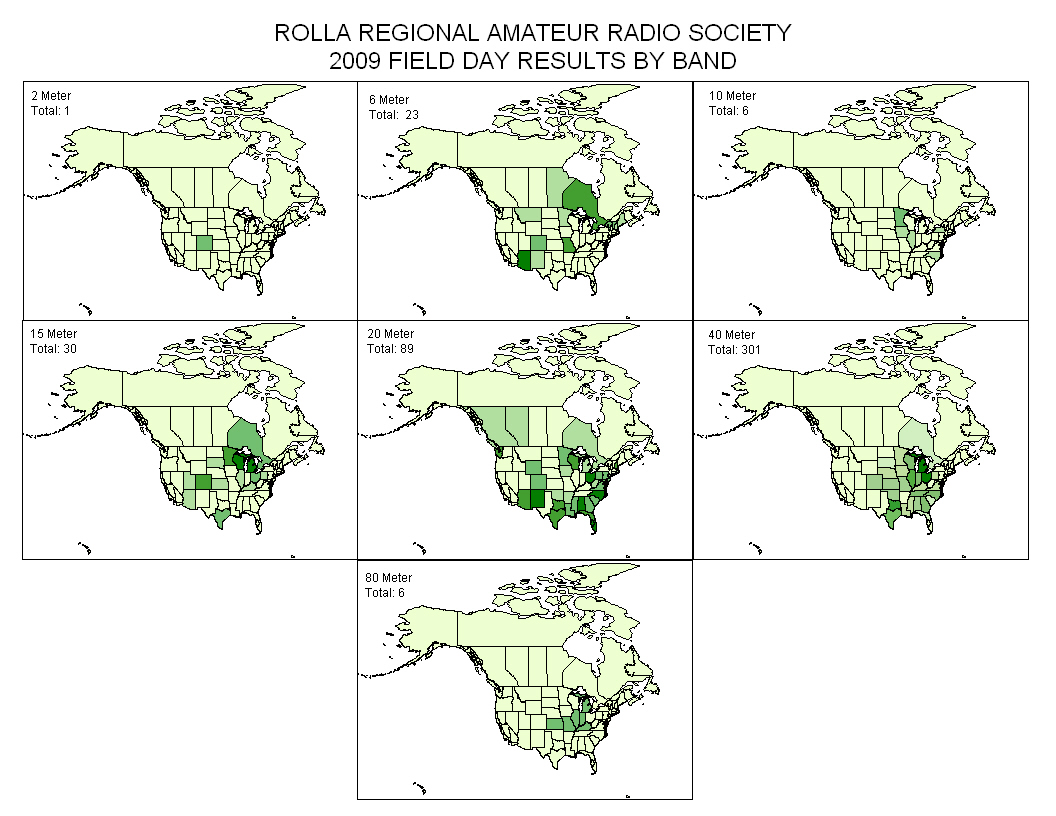 QSO Band Map
